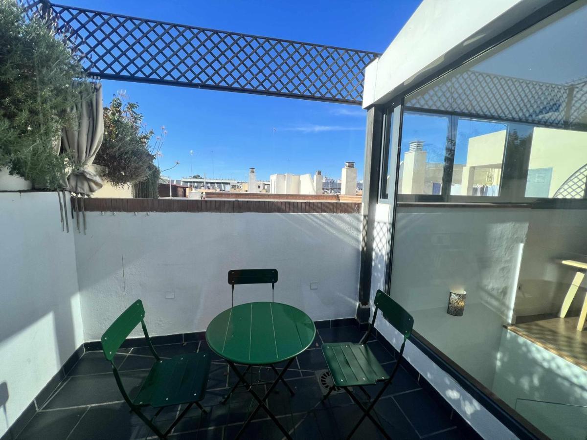 Atico San Bernardo Terraza Y Parking Incluido Daire Sevilla Dış mekan fotoğraf